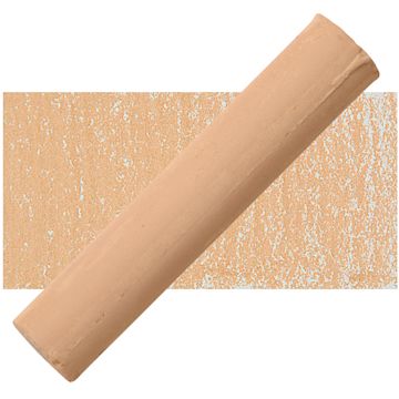 Open in modal - Blockx Soft Pastel - Raw Sienna 405 pastel and swatch