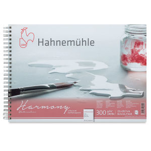 Hahnemühle Harmony Watercolor Pads - Front cover of Cold press pad