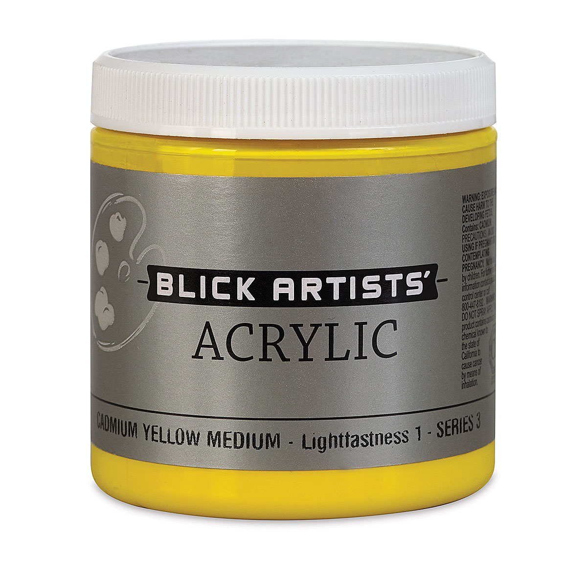 Blick Artists' Acrylic - Cadmium Red Light, 8 oz jar
