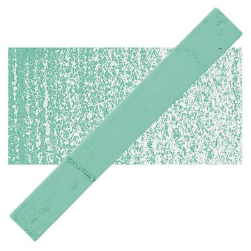 Open in modal - Holbein Artists’ Oil Pastel - Focus Green 5 oil pastel and swatch