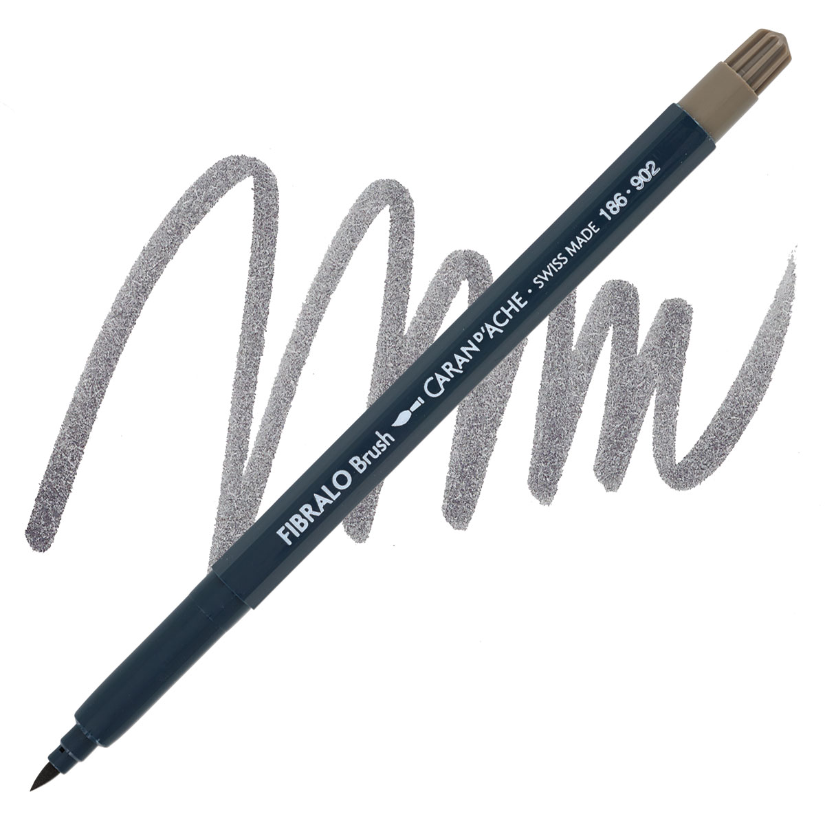 Acheter en ligne CARAN D'ACHE Classic Fibralo Brush Crayon feutre (Beige, 1  pièce) à bons prix et en toute sécurité 