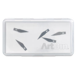 ArtBin Slim Line Magnetic Blade Storage Box (front view, blades not included)
