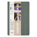Canson Graduate Mixed Media Book - Gray, 5-1/2