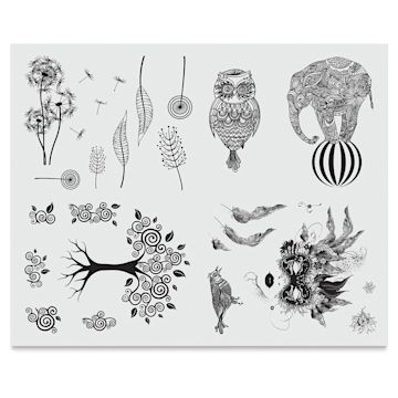 Open in modal - Mayco Designer Silkscreens - Stylized