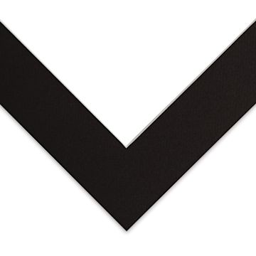 Open in modal - Blick Pre-Cut Mat - Raven Black, 12" x 12" (7-3/4" x 7-3/4" Opening)