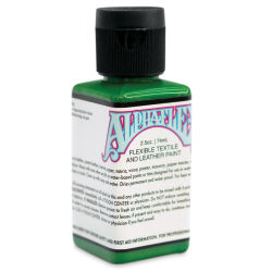 Alpha6 AlphaFlex Textile and Leather Paint - Alpha Green, 74 ml, Bottle