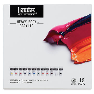 Liquitex Professional Heavy Body Acrylics - Essentials Set of 12