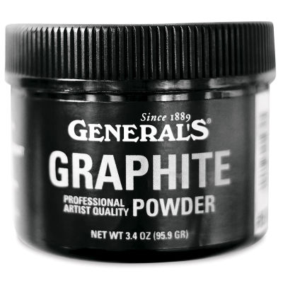 General's Graphite Powder - Front view of 3.4 oz jar 