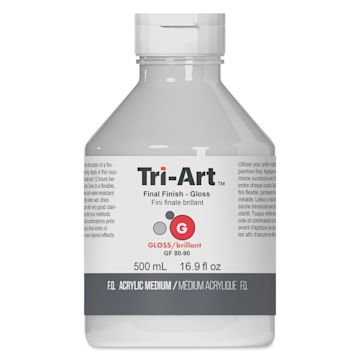 Open in modal - Tri-Art Acrylic Final Finish - Gloss, 500 ml, Bottle