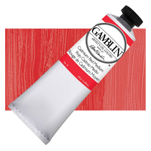 Gamblin Artist's Oil Colors 37ml Cadmium Red Medium