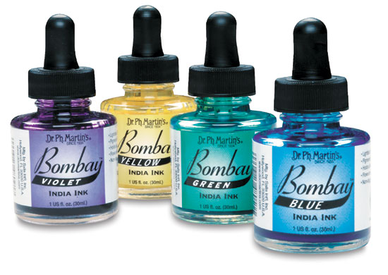 Bombay India Ink Color Chart