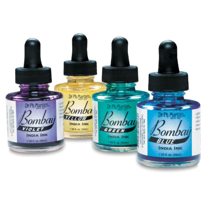 Dr. Ph. Martin's Bombay India Inks and Sets | BLICK Art Materials