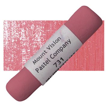 Open in modal - Mount Vision Handmade Pastel - Warm Red 731 pastel and swatch