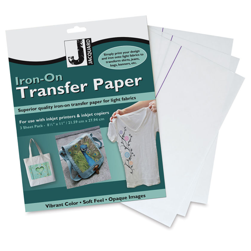 Jacquard Iron-On Transfer Paper | BLICK Art Materials