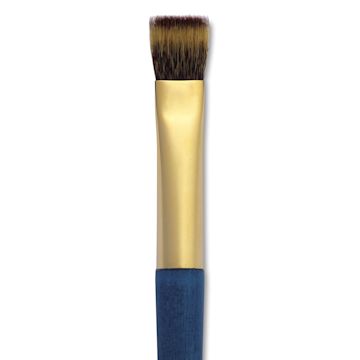 Open in modal - Isabey Isacolor Synthetic Brush - Wash, Short Handle, Size 4, close-up