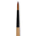 Dynasty Black Gold Brush - Round, Short Handle, Size 7