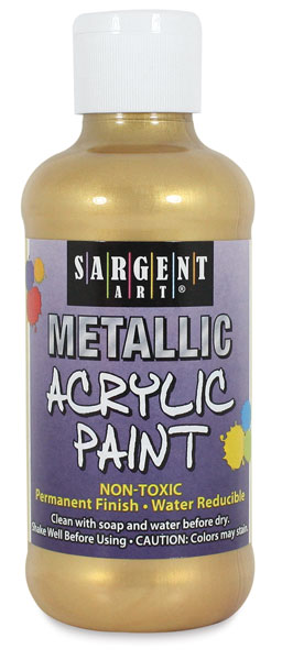 Sargent Art Liquid Metal Acrylic Paints BLICK Art Materials   00730 9015 1 3ww L 