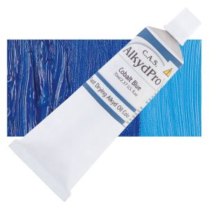 CAS AlkydPro Fast-Drying Alkyd Oil Color - Cobalt Blue, 70 ml tube