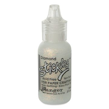 Open in modal - Ranger Stickles Glitter Glue - Diamond, 1/2 oz - front