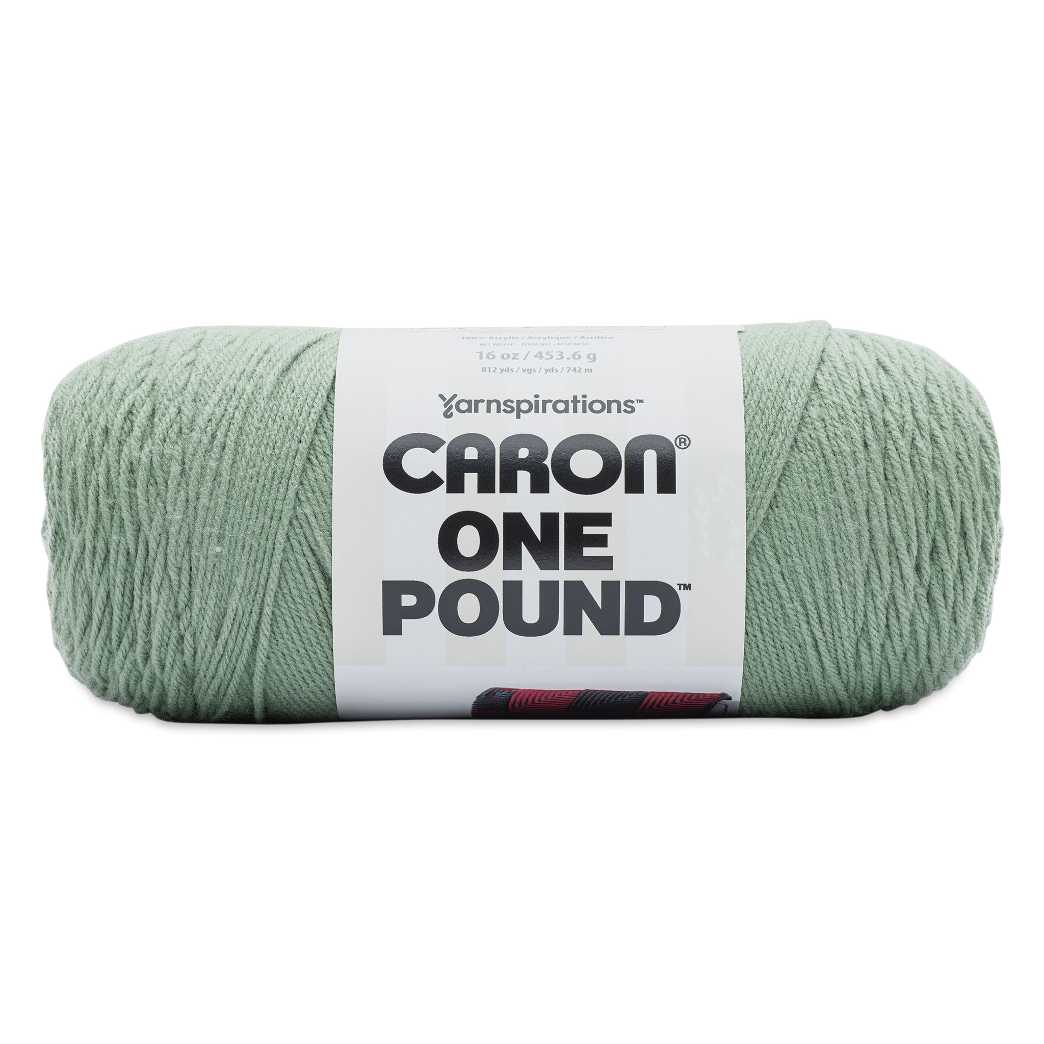 Caron One Pound Yarn-Grass Green