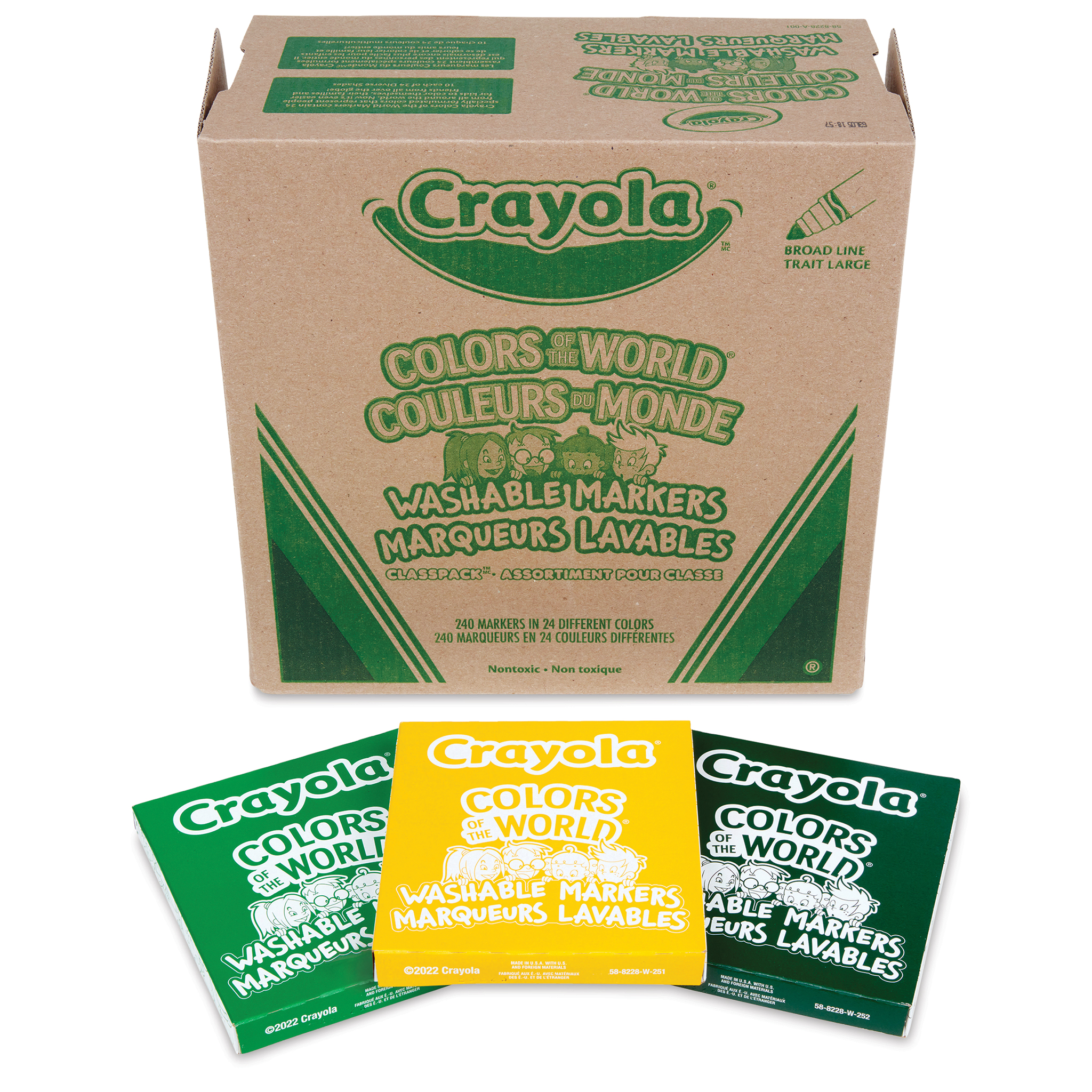 Crayola Colors of the World Colored Pencil Sets