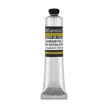 Open in modal - Marshall's Photo Oil Color - Cadmium Yellow Extra Strong, 3/4" x 4" Tube