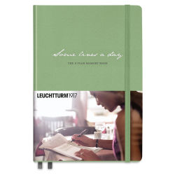 Leuchtturm1917 Some Lines a Day Notebook - Sage, 5-3/4" x 8-1/4"
