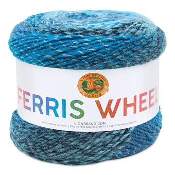 Open in modal - Lion Brand Ferris Wheel Yarn - Full Moon, front