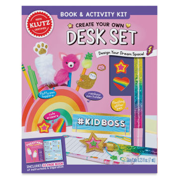 Klutz Create Your Own Desk Set (front of packaging)