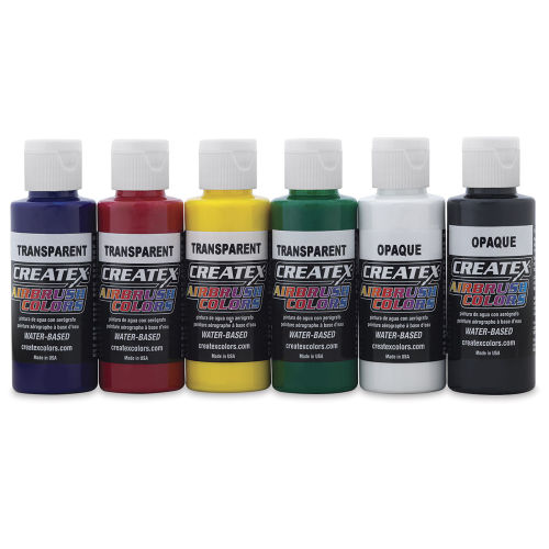 Bright Yellow, Opaque Acrylic Airbrush Paint, 8 oz.