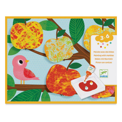 Djeco Le Petit Artist Painting Kit - Nature (Front of packaging)
