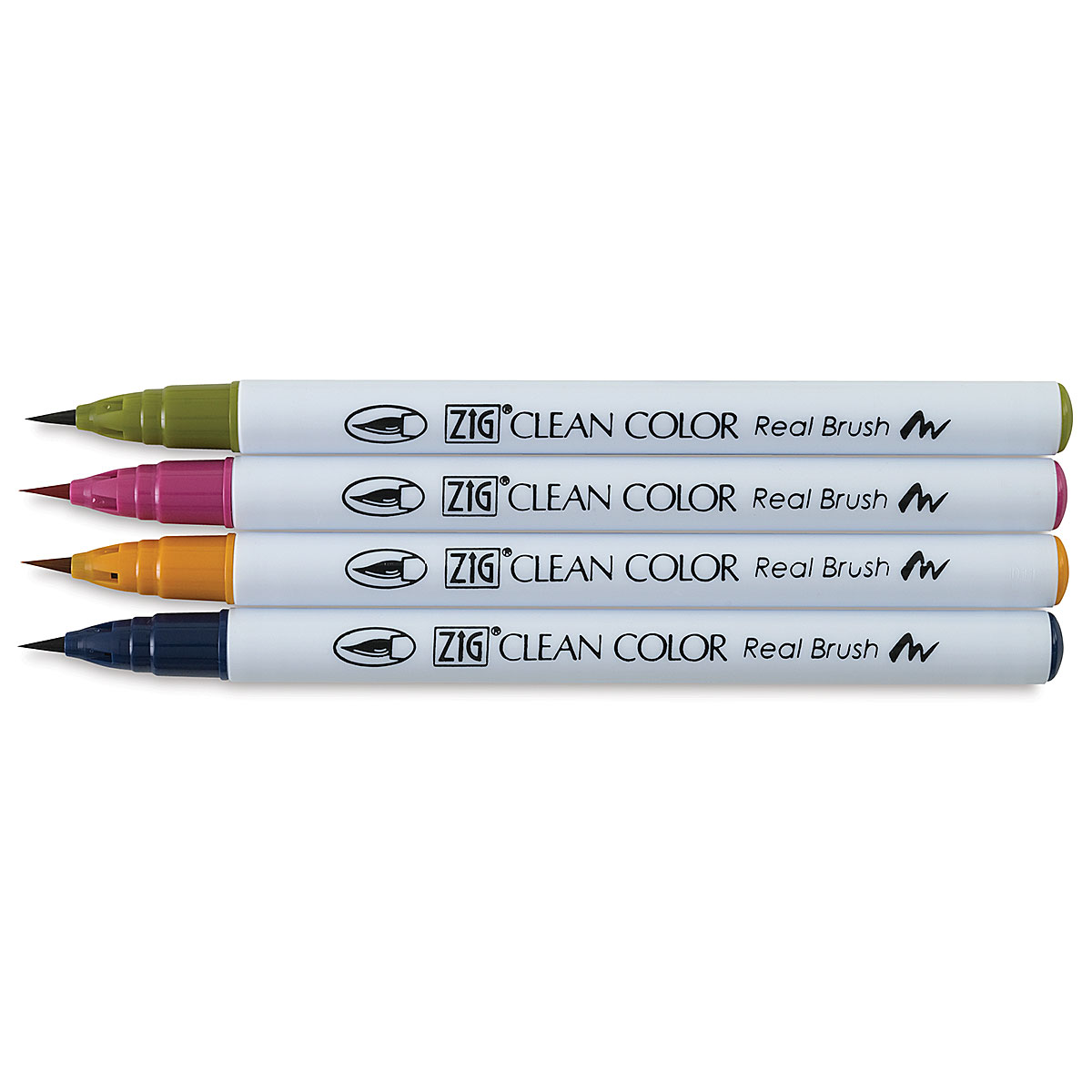 Zig Clean Color Real Brush Set of 4, Deep