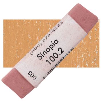 Open in modal - Great American Handmade Pastel - Sinopia 2, 100.2 pastel and swatch