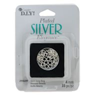 Cousin Plated Silver Elegance Open Jump Rings
