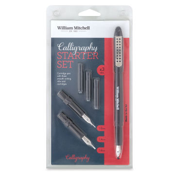 William Mitchell Calligraphy Sets - Front of package of Calligraphy Starter Set