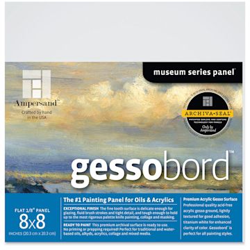 Open in modal - Ampersand Gessobord - 8" x 8", 1/8" Flat
