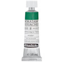 Schmincke Horadam Artist Gouache - Chromium Oxide Green Brilliant, tube