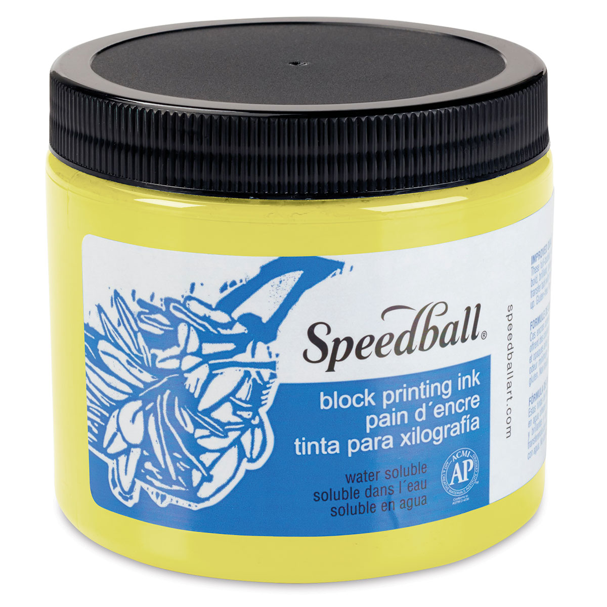 Water-Soluble Block Printing Ink - Yellow