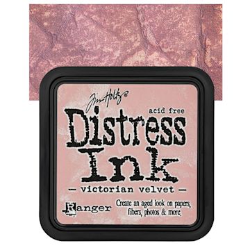 Open in modal - Ranger Distress Ink Pad - Victorian Velvet pad and swatch