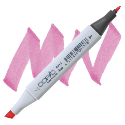 Copic Classic Marker - Tender Pink RV13 swatch and marker