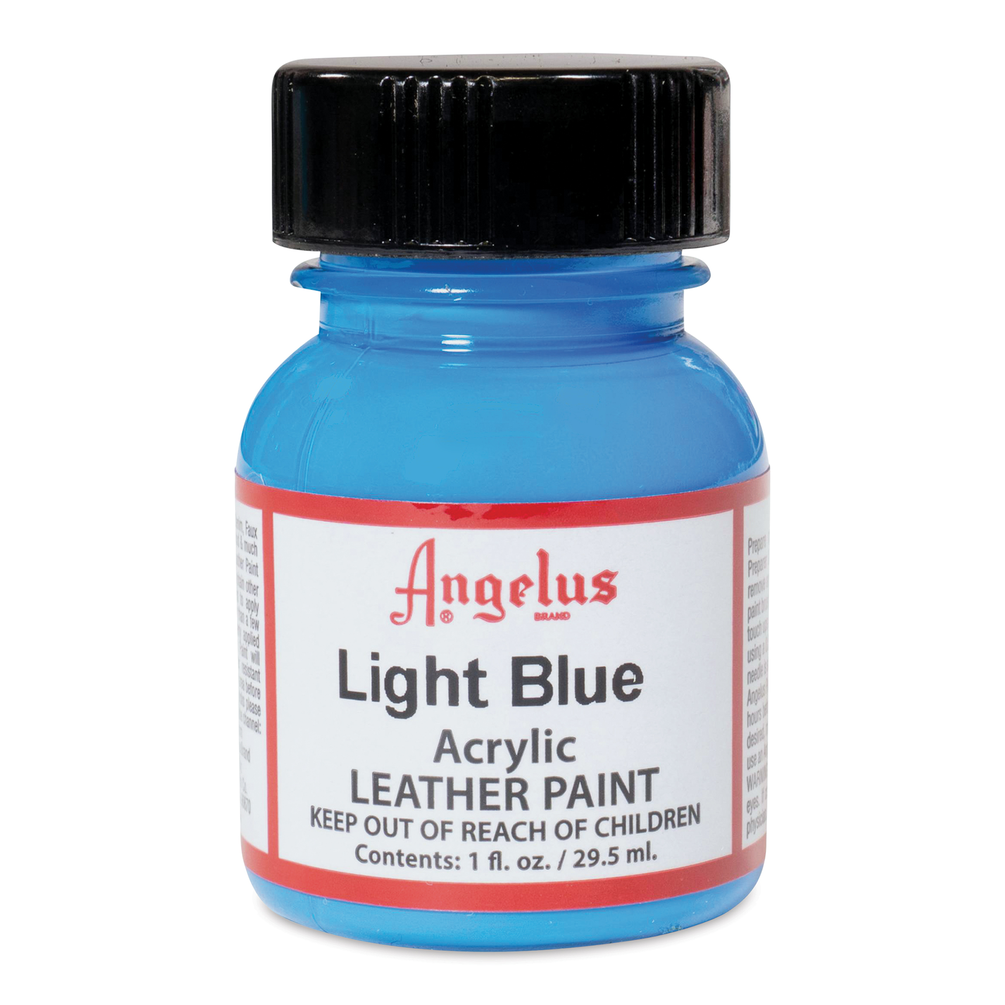 Angelus Acrylic Leather Paint - Light Blue, 1 oz