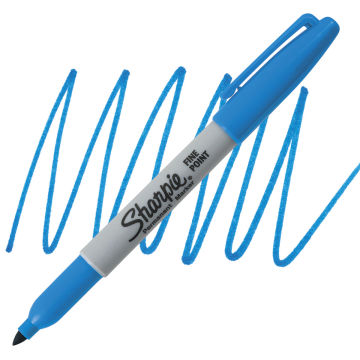 Sharpie Pen - Fine Point - Fine Pen Point - Black, Blue, Turquoise