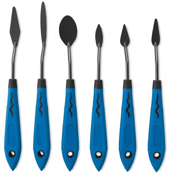 Rgm : x6 Traditional Palette Knife Set