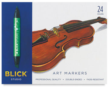 Blick Studio Markers Set of 24. In package.