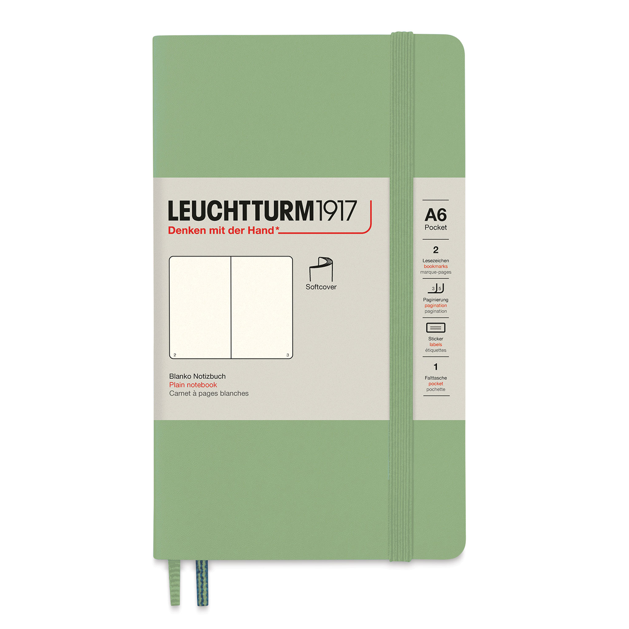 Leuchtturm1917 Pocket Hard Cover Notebook (3.5 x 6)