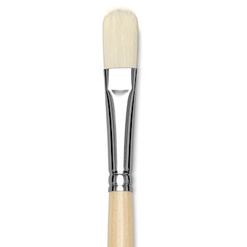 Open in modal - Da Vinci Top Acryl Synthetic Brush - Filbert, Long Handle, Size 16 close up