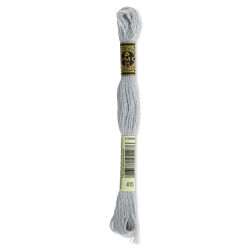 DMC Cotton Embroidery Floss - Pearl Gray, 8-3/4 yards (Front of label)