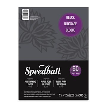 Open in modal - Speedball Printmaster Paper Pads - 9" x 12", 50 Sheets