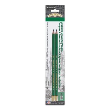 General's Kimberly Graphite Pencil - B, Pkg of 2, front of the packaging
