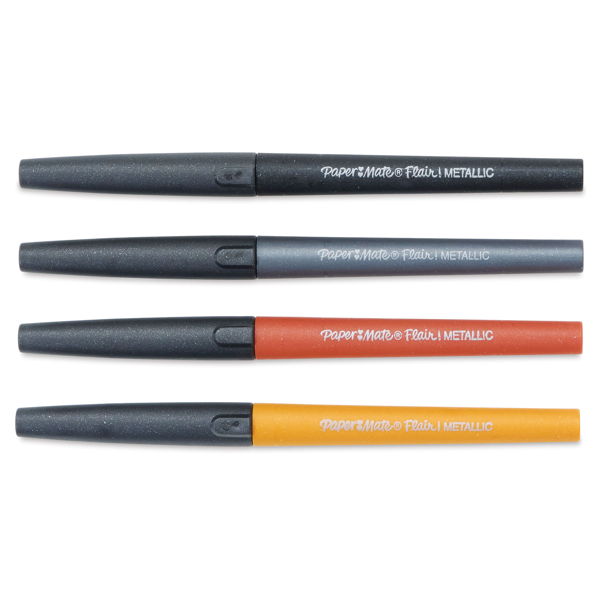 Paper Mate Flair Metallic Pens - Set of 4